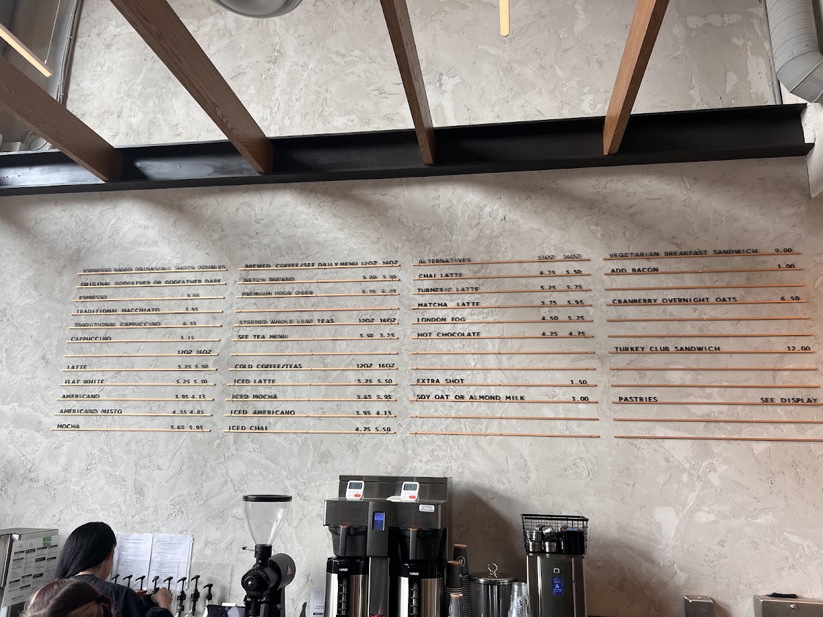 Menu Analog Coffee - One Water-2